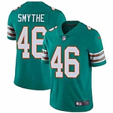 Nike Men & Women & Youth Dolphins 46 Durham Smythe Aqua Throwback NFL Vapor Untouchable Limited Jersey,baseball caps,new era cap wholesale,wholesale hats